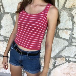 Loft medium cropped tank